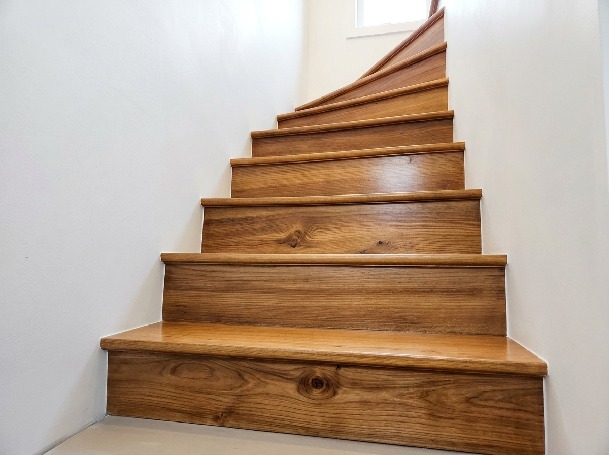 Ponçage et vitrification d'un grand salon en parquet massif à Cesson-Sévigné